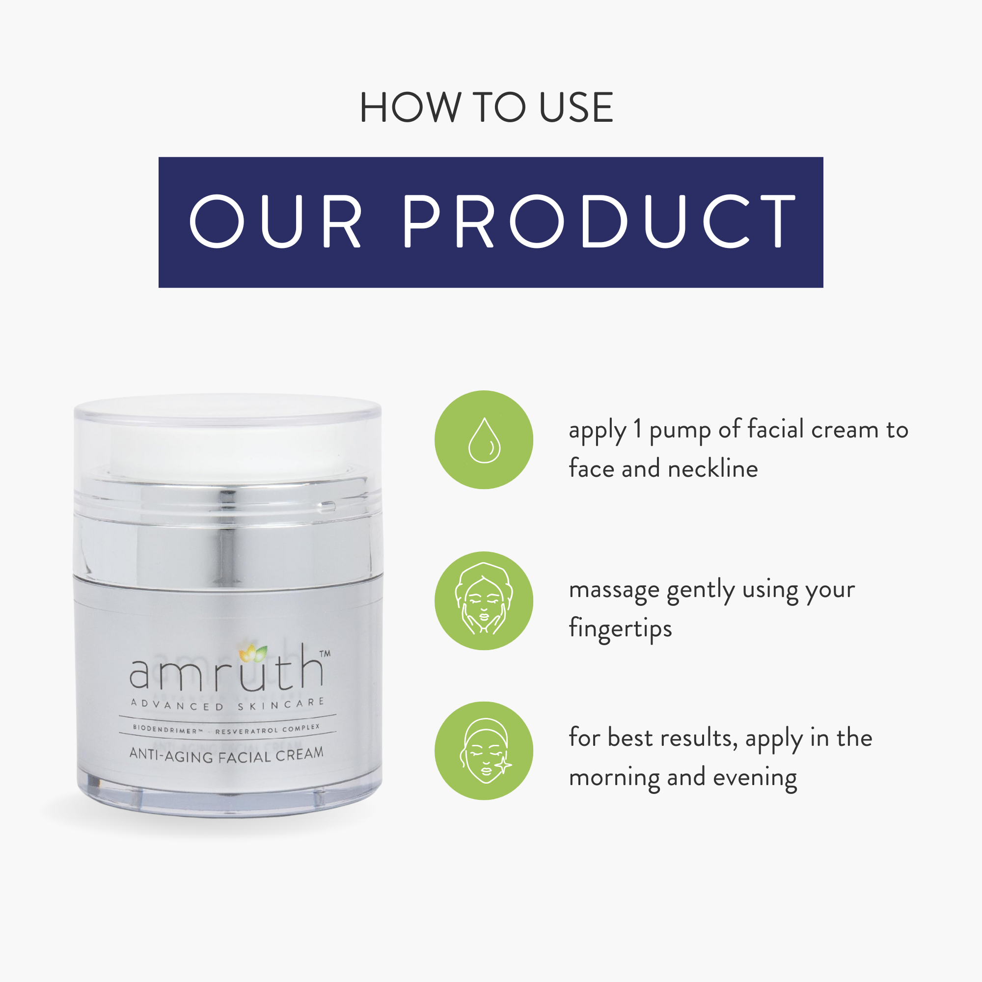 Amruth™ Anti-Aging Facial Cream
